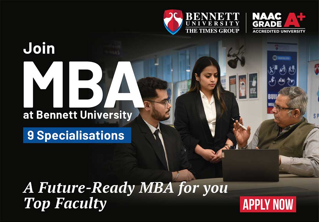 Join MBA at Bennett University