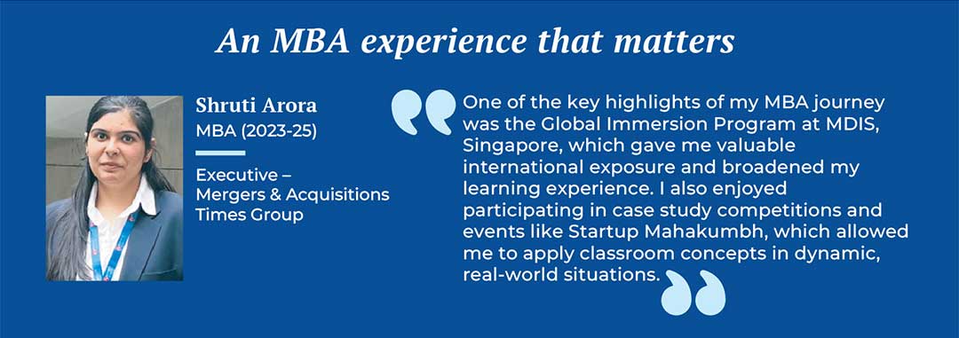 An MBA experience that matters