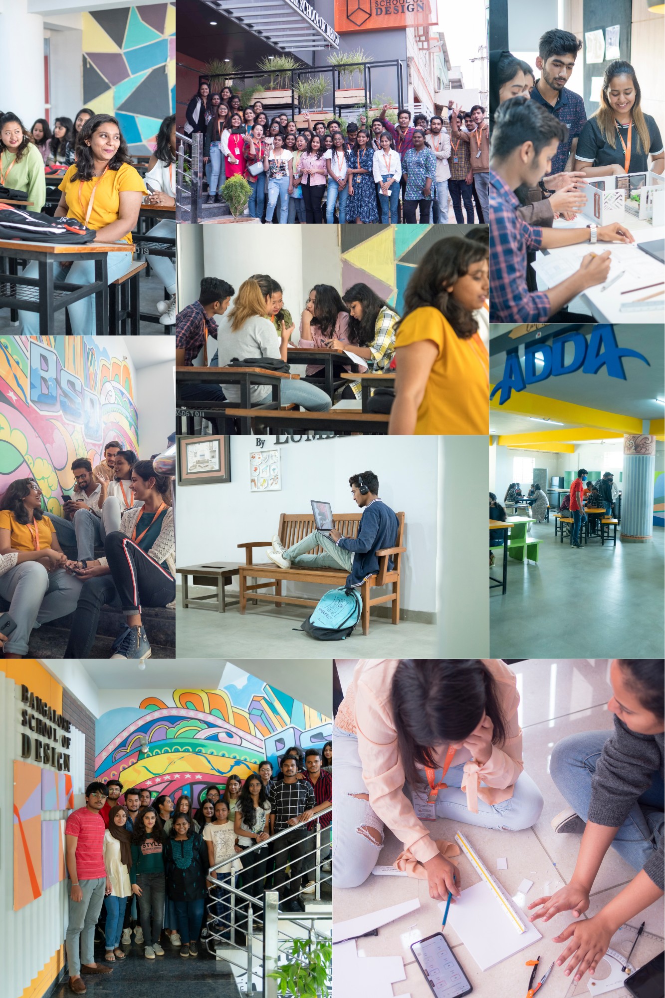 Life at BSDT Campus collage