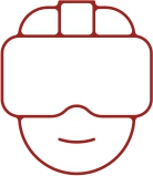 AR & VR Learning Icon