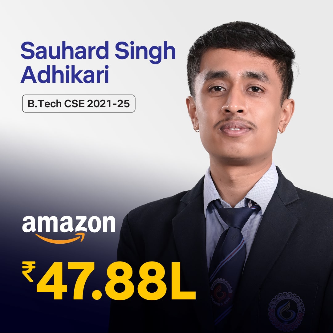 Sauhard Singh Adhikari placed in Amazon