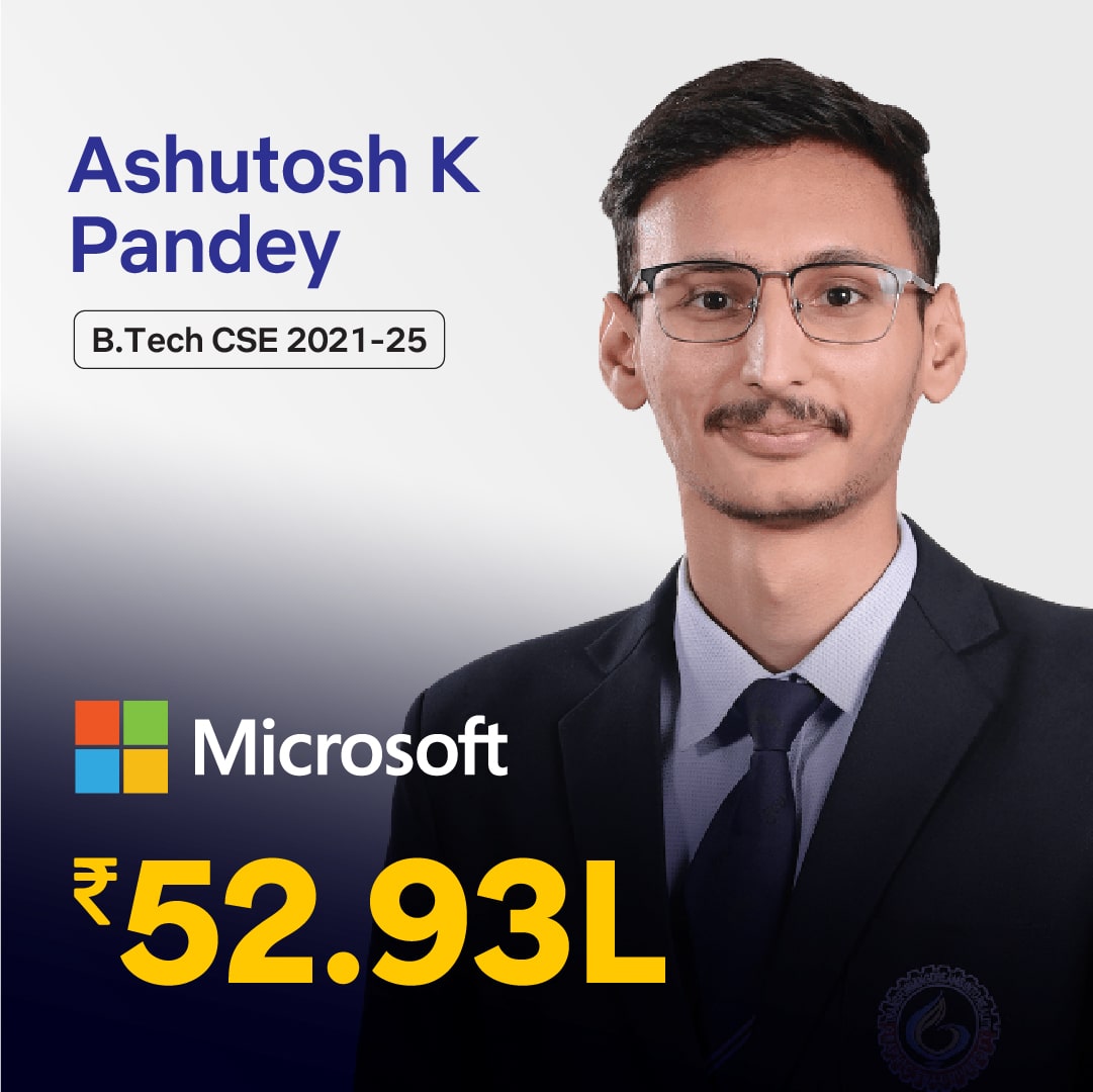 Ashutosh K Pandey placed in Microsoft
